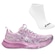 Kit Tênis Asics Noosa Tri 16 e Meia - Feminino ROSA CLA/AZUL CLA