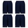 Kit Calção Penalty Matís Ix - 4 Unidades - Masculino AZUL ESCURO