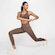 Calça Legging Nike Go - Feminina Laranja Cla/Preto