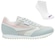 Kit Tênis Fila Renno Classic + Meia - Feminino CINZA/ROSA