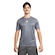 Camiseta Masculina adidas Manga Curta Treino Básica CINZA