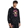 Blusão de Moletom Under Armour Project Rock Aop Rival Terry - Masculino PRETO