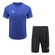 Kit Camiseta + Calção Topper Fut Classic New - Infantil AZUL/PRETO