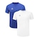 Kit Camiseta Topper Classic New - 2 Unidades - Masculina BRANCO/AZUL