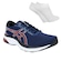 Kit Tênis Asics Gel-Sparta 2 - Masculino + Par de Meia AZUL