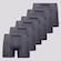 Kit Cueca Boxer Puma Anatomic sem Costura - 6 Unidades - Masculino CINZA
