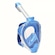 Mascara Subaquática de De Mergulho Gold Sports Sea Full Face com Snorkel AZUL