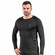 Camiseta Térmica Poker Skin Basic 4 Manga Longa - Masculina PRETO
