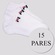 Meia Cano Curto Fila Light - 15 Pares - Unissex BRANCO