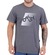 Camiseta Oakley Striped B1B Wt24 - Masculina CINZA ESCURO