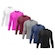 Kit 6x Camisas Térmicas Adriben Proteção Solar UV 50 - Masculina PRETO/BRANCO