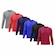 Kit 6x Camisas Térmicas Adriben Proteção Solar UV 50 - Masculina PRETO/VERMELHO