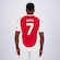 Camisa Arsenal Home 2025 7 Saka adidas - Masculina VERMELHO