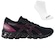 KIT TÊNIS ASICS GEL-QUANTUM 180 FLY + MEIA MASCULINO PRETO/ROXO