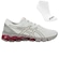 KIT TÊNIS ASICS GEL-QUANTUM 180 FLY + MEIA MASCULINO BRANCO/CINZA
