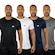 Camiseta Color Sports Dry Basic - 4 Unidades - Masculina BRANCO/CINZA/MARINHO