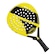 Raquete de Padel Prokennex Kinetic Focus Yellow PRETO