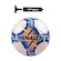 Kit Bola Penalty Futebol De Campo Player Xxiii + Bomba De Ar BRANCO/AZUL