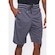 Bermuda NBA Sintética Team Logo Brooklyn Nets Niquel - NBA - Masculino CINZA
