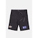 Bermuda NBA Moletom Logo Los Angeles Lakers Pura - NBA - Infantil PRETO