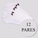 Kit Meia Cano Curto Fila Light - 12 Pares - Unissex BRANCO