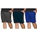 Kit Bermuda Selene Dry Sport Plus Size - 3 Unidades - Masculino CINZA