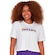 Cropped Alto Giro Self Love - Feminino BRANCO