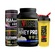 Kit Ultra Whey Pro 900G + Glutamina + Bcaa Stack 300G + Coqueteleira - Universal Baunilha