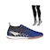 Kit Chuteira Futsal Penalty Storm Y-3 + Meião Penalty - Adulto AZUL ESC/BRANCO