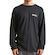 Camiseta Manga Longa Hurley Puff - Masculina PRETO