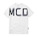 Camiseta Mcd Mcd Desfocado - Masculina BRANCO