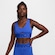 Top Fitness Nike Pro Indy Plunge - Feminino AZUL