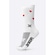 Meia Hupi Small Heart - Unissex BRANCO