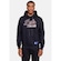 Blusão De Moletom Com Capuz NBA Street Soul - Masculino PRETO