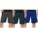 Bermuda Selene Dry Sport - 3 Unidades - Masculina CINZA
