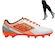 Chuteira de Campo Umbro Fire + Par de Meião - Adulto BRANCO/LARANJA