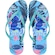 Chinelo Gata''''''''''''''''S Tira Fina Estampado - Feminino AZUL