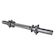 Barra Maciça 40 Cm Up Lift Recartilhada com Rosca Unissex PRATA