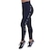 Calça Legging Orbis Fitness Supplex Poliamida Detalhe Lateral - Feminina PRETO