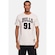 Camiseta Mitchell & Ness Chicago Bulls Dennis Rodman - Masculina BEGE