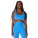 Top Alto Giro Dupla Face - Feminino AZUL