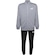 Agasalho Puma Clean Sweat Suit - Masculino CINZA/PRETO