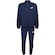 Agasalho Puma Clean Sweat Suit - Masculino AZUL ESC/BRANCO