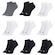 Kit Meia Puma Sapatilha Esportiva - 9 Pares - Masculina CINZA