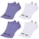 Kit Meia Puma Sapatilha Logo - 4 Pares - Feminina Lilas