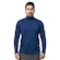 Camisa Térmica Performance Wear Gola Alta Proteção Uv - Masculina AZUL
