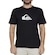 Camiseta Quiksilver Comp Logo - Masculina PRETO