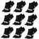Meia Sapatilha Puma Esportiva - 9 Pares - Feminina PRETO