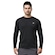 Camiseta Manga Longa Performance Wear Uv 50+ Proteção Solar - Masculina PRETO