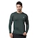 Camiseta Manga Longa Performance Wear Uv 50+ Proteção Solar - Masculina VERDE